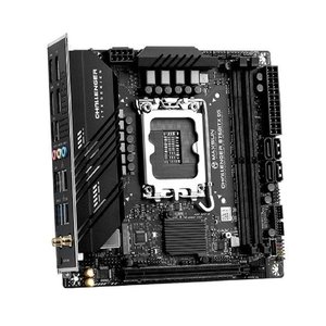 MAXSUN MS-Challenger B760ITX D5 (Socket 1700, mini-ITX, 2*DDR5, 2*HDMI/2*DP, 4*SATA3,  2*M.2, 1xPCI-E x16,  4*USB 2.0,  2 x USB 3.2 Gen1, LAN 1*1G/1*2.5G,  RTL)