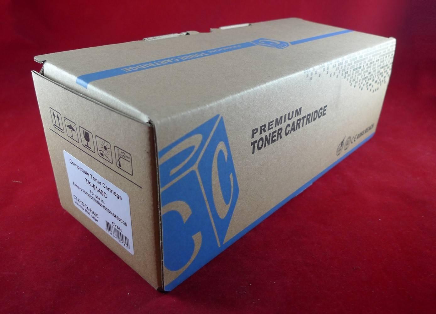 Тонер-картридж для Kyocera Ecosys P6130cdn/M6030cdn/6530cdn TK-5140C cyan 5K  ELP Imaging®, CT-KYO-TK-5140C