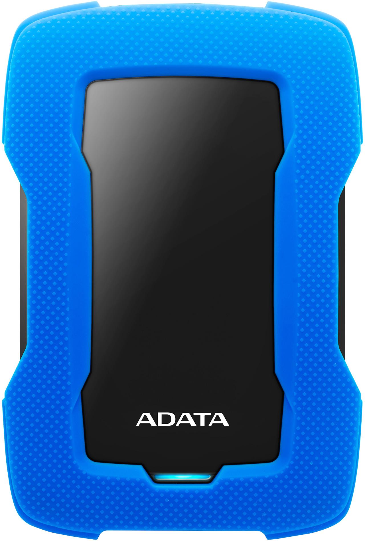 Внешний накопитель External HDD ADATA 1TB USB 3.2 Gen 1 (USB 5Gbps) COLOR BOX blue, AHD330-1TU31-CBL