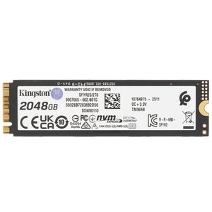 Kingston SSD 2Tb M.2 SFYR2S/2T0 M.2 2280 NVMe Fury Renegade