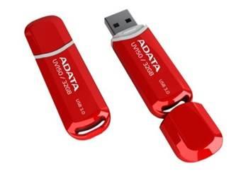Флеш накопитель 64GB A-DATA UV150, USB 3.2, Красный, AUV150-64G-RRD
