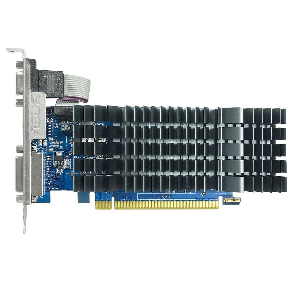 Видеокарта ASUS GeForce GT710 EVO 2GB GDDR5 64bit VGA/DVI/HDMI PASSIVE (GT710-SL-2GD5-BRK-EVO) RTL