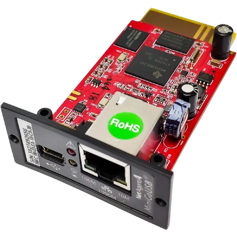 SE9604 Сетевая карта 10/100/1000М для однофазных ИБП Systeme Electric (Netility)