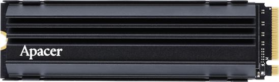 Твердотельный накопитель Apacer SSD AS2280Q4U 2TB M.2 2280 PCIe Gen4x4, R7400/W7000 Mb/s, 3D NAND, MTBF 1.6M, NVMe, 1500TBW, Retail, Heatsink, 5 years (AP2TBAS2280Q4U-1)