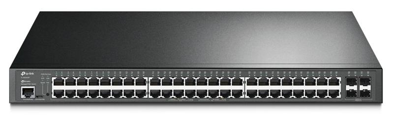 коммутатор TP-Link SG3452P, Omada™ 52-Port Gigabit L2+ Managed Switch with 48-Port PoE+