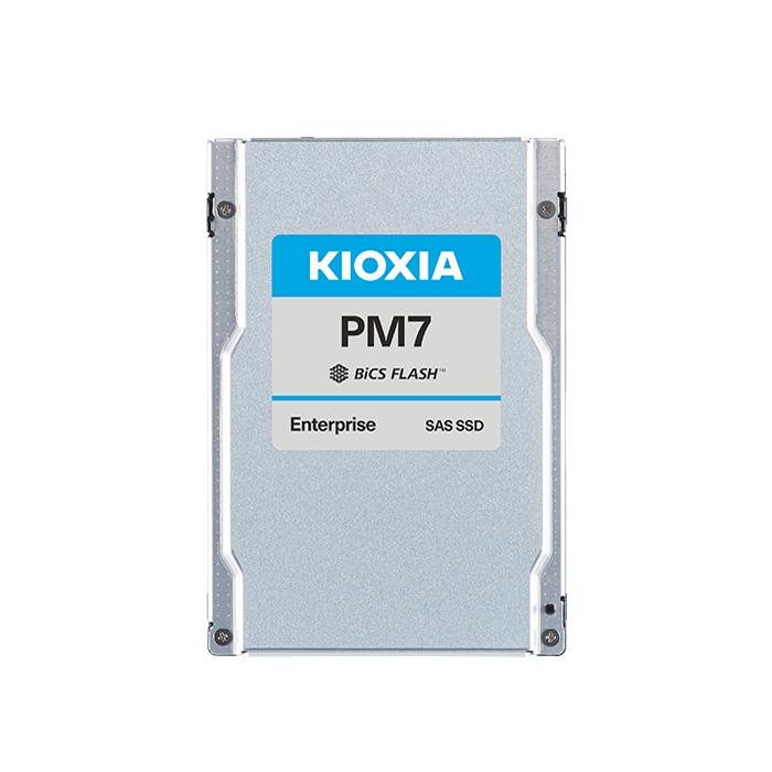 Серверный твердотельный накопитель/ KIOXIA SSD PM7-V, 3200GB, 2.5" 15mm, SAS 24G, TLC, R/W 4200/3650 MB/s, IOPs 720K/340K, TBW 17520, DWPD 3 (12 мес.), KPM71VUG3T20