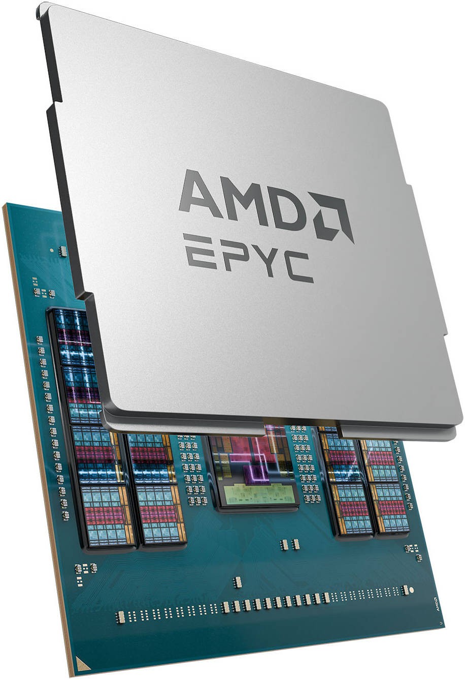AMD EPYC 9535 (100-000001147) {64 Cores, 128 Threads, 2.45/4.3GHz, 256M, DDR5-6400, 2S, 240/300W} OEM