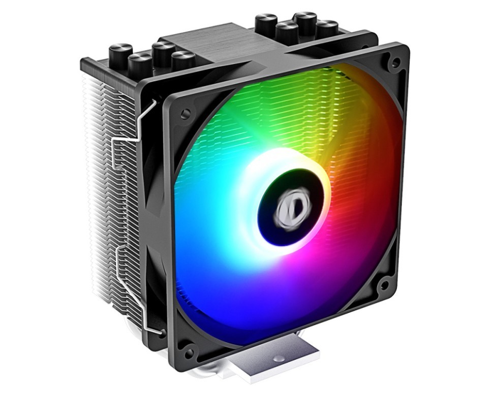 Cooler ID-Cooling SE-214-XT V2 ARGB LGA1851/1700/1200/115X/AM5/AM4 (16шт/кор, TDP 200W, PWM, 4 тепл.трубки прямого контакта, FAN 120mm, Addressable RGB LED) RET
