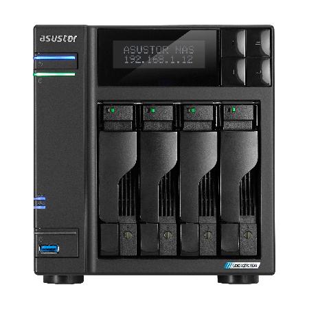 Система хранения данных/ AS6704T/ASUSTOR/4 BAY/EU/4GD4, 90IX01N1-BW3S40