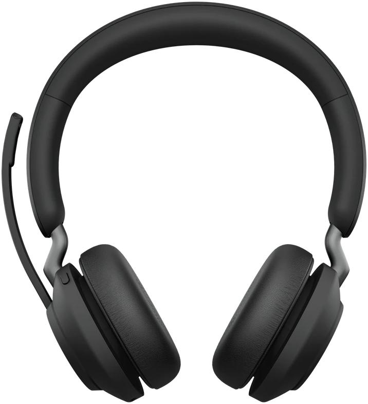 Гарнитура беспроводная/ Jabra Evolve2 65, Link380a MS Stereo Black, 26599-999-999
