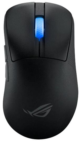 Мышь ASUS ROG KERIS II WIRELESS ACE, 54g, 2.4GHz RF, Bluetooth, 42K DPI Sensor, 5 Programmable Buttons, Black, 90MP03N0-BMUA00
