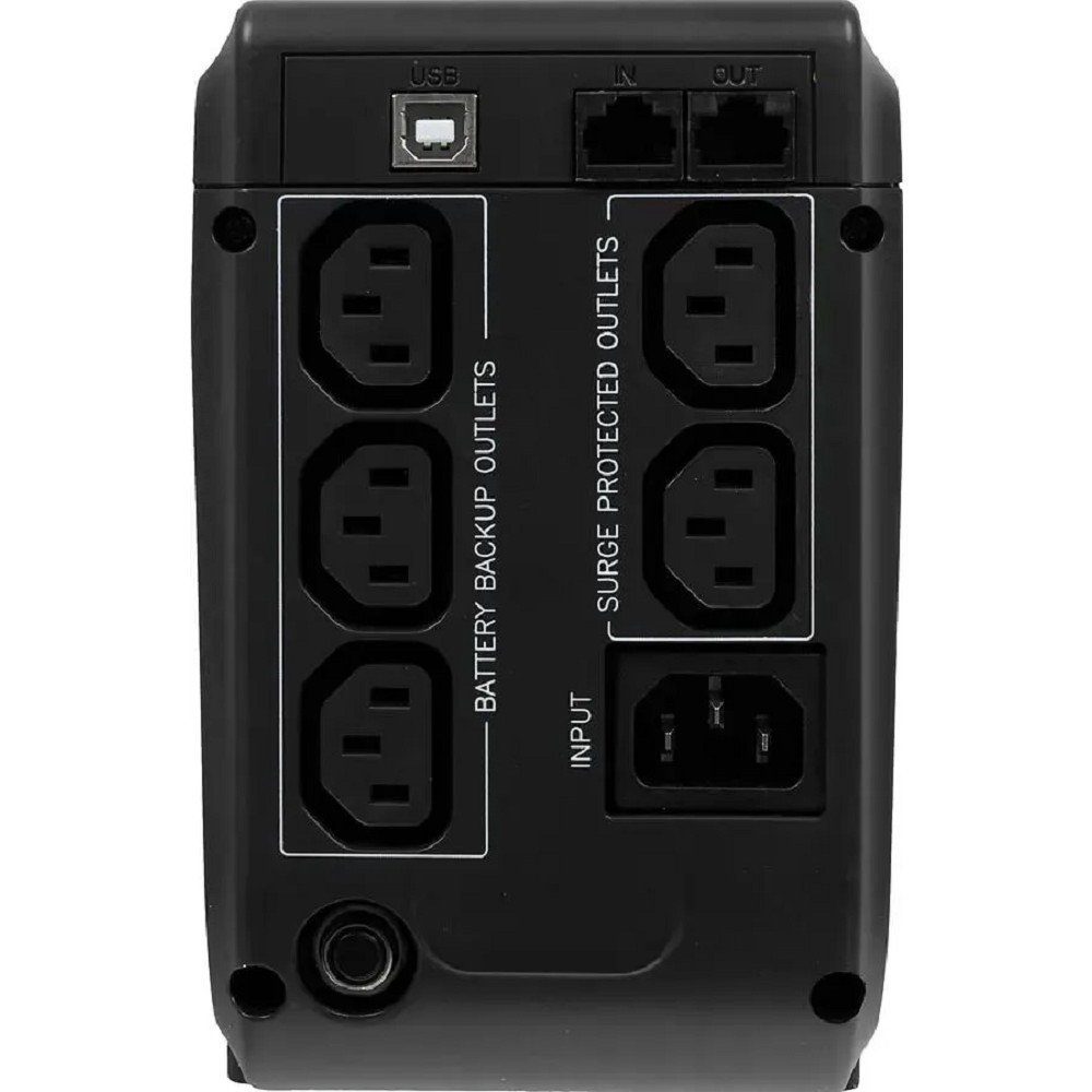 PowerCom Imperial IMD-625AP ИБП {Line-Interactive, 625VA / 375W, Tower, 5 xC13: 3 с резервным питанием + 2 с фильтрацией, LCD, USB} (507308)