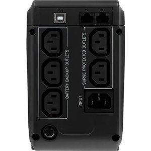 PowerCom Imperial IMD-625AP ИБП {Line-Interactive, 625VA / 375W, Tower, 5 xC13: 3 с резервным питанием + 2 с фильтрацией, LCD, USB} (507308)