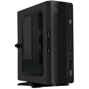 EQ101BK PM-200ATX  U3.0*2AXXX  Slim Case  (PSU Powerman) [6117414]