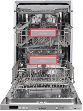 Посудомоечная машина Timberk Set&Dry T-DW45BI103 серебристый (узкая), 2030657