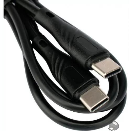 Cablexpert Кабель USB2.0  Type-C/Type-C, Classic 0.1, 3A, 60Вт, PD/QC3.0, медь, 1м, черный, коробка (CCB-USB2-CMCMO1-1MB)