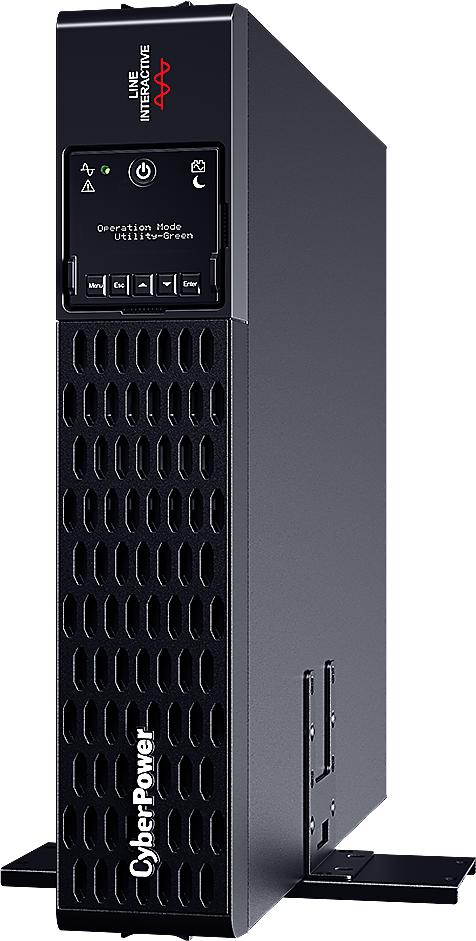 Источник бесперебойного питания/ UPS CyberPower PR1500ERTXL2U Line-Interactive 1500VA/1500W USB/RS-232/EPO/Dry/SNMPslot (10 х IEC С13)   (12V / 9AH х 4)