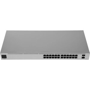 UBIQUITI USW-24-POE PoE-коммутатор в стойку, 24х 1G RJ45, 2х SFP, раздача 95 Вт