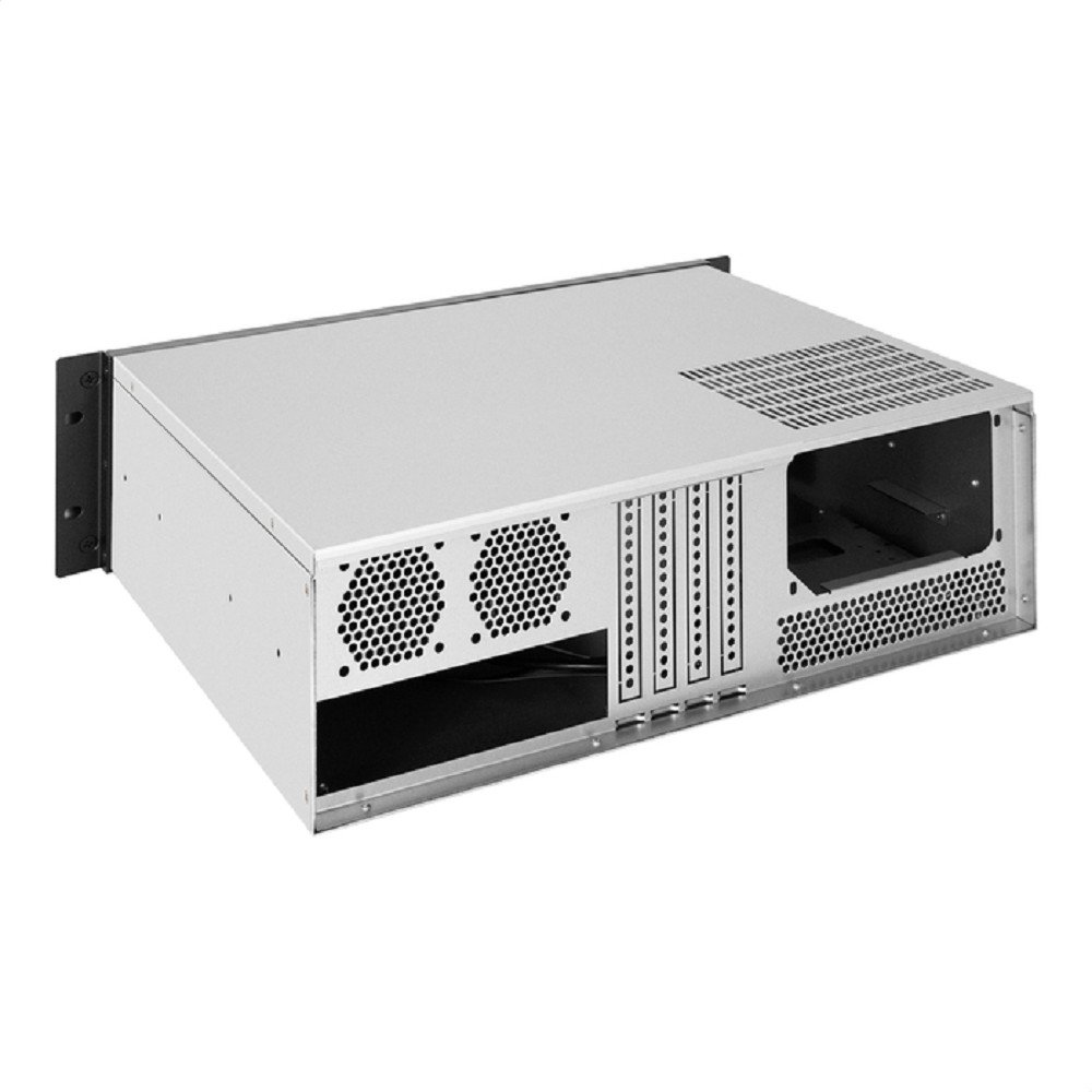 Exegate EX297730RUS Серверный корпус ExeGate Pro 3U400-07 <RM 19", высота 3U, глубина 400, без БП, 2*USB>