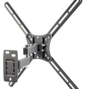 Kromax CORBEL-7 черный 22"-65" макс.30кг настенный поворот и наклон, 90467