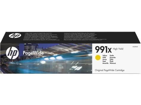 Картридж HP 991X струйный желтый увеличенной емкости (16000 стр), M0J98AE