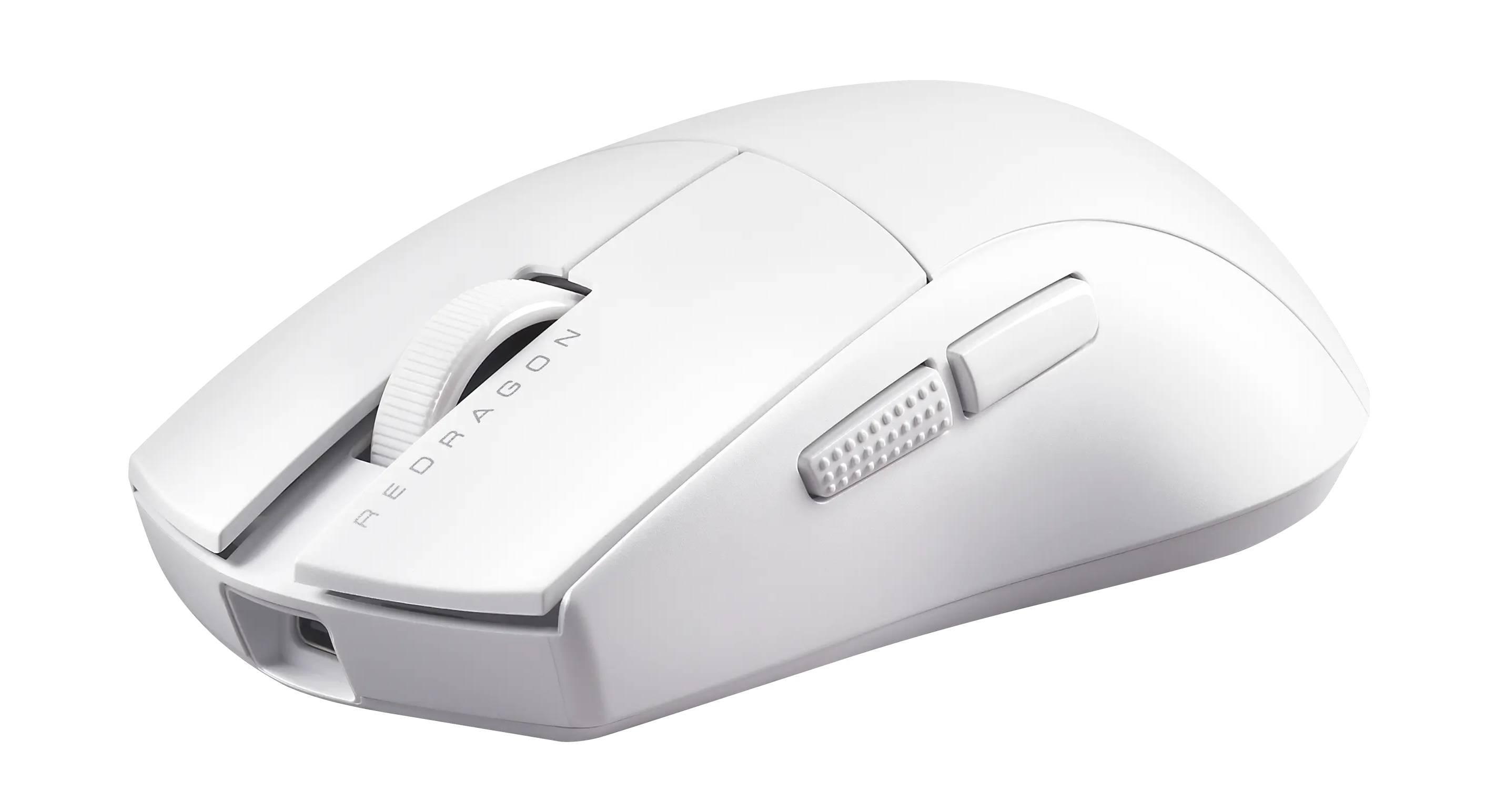 Redragon Игровая мышь беспроводная K1ng 4K Pro бел,BT+2.4G,26000dpi,легк,4K, 72212