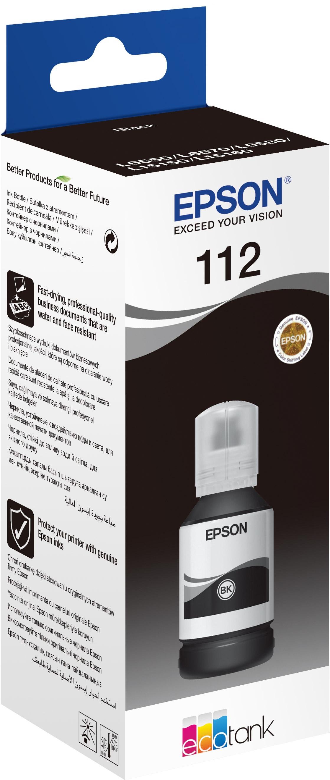 Контейнер с черными чернилами Epson  для L6550/L6570/L6580/ L15150/L15160, C13T06C14A