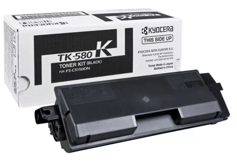 Тонер-картридж TK-580K 3 500 стр. Black для FS-C5150DN, 1T02KT0NL0