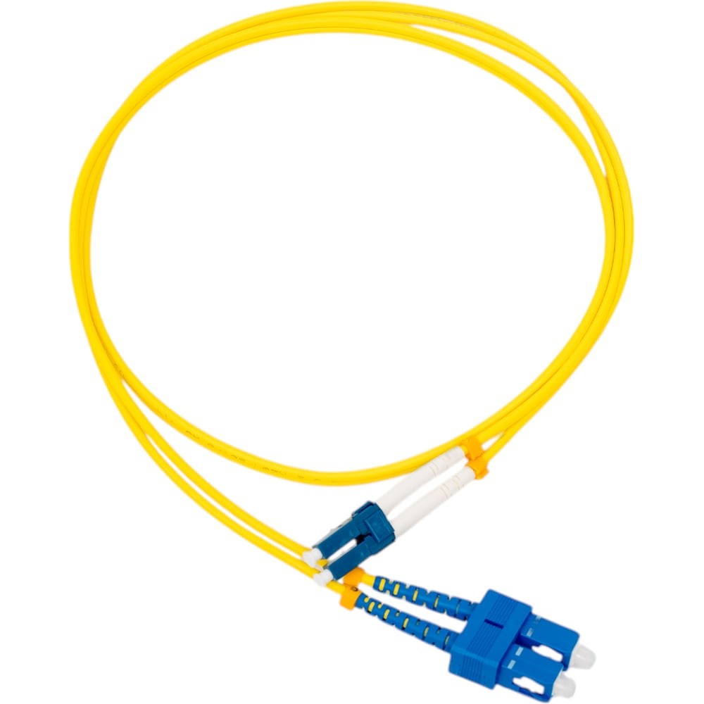 Cabeus FOP(s)-9-LC-LC-1m Шнур оптический simplex LC-LC 9/125 sm 1м LSZH