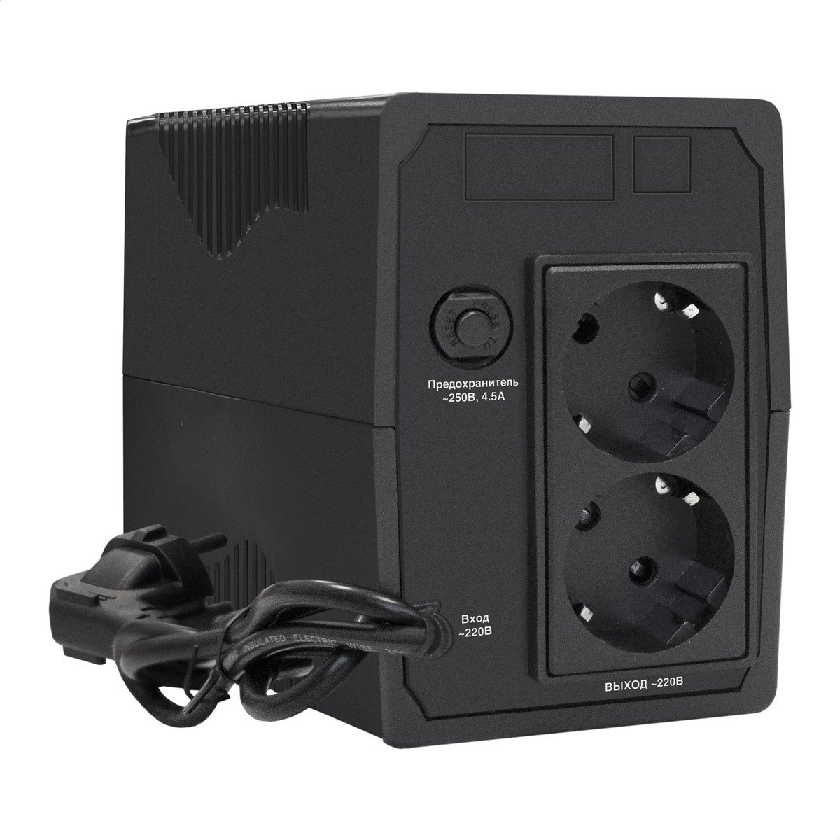 Exegate EX292776RUS ИБП ExeGate Power Smart ULB-800.LCD.AVR.2SH <800VA/480W, LCD, AVR, 2*Schuko, металлический корпус, Black>