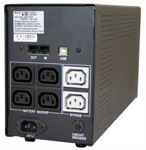 Источник бесперебойного питания (3 кабеля)/ Powercom IMP-1025AP