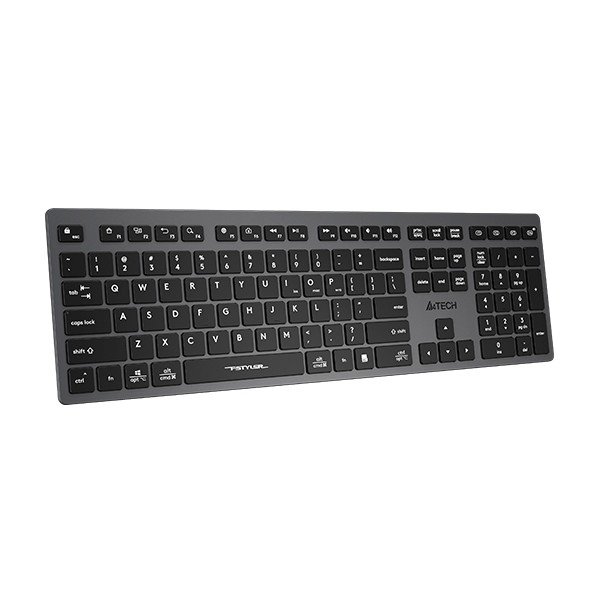 Клавиатура A4Tech Fstyler FBX50C серый USB беспроводная BT/Radio slim Multimedia (FBX50C GREY)
