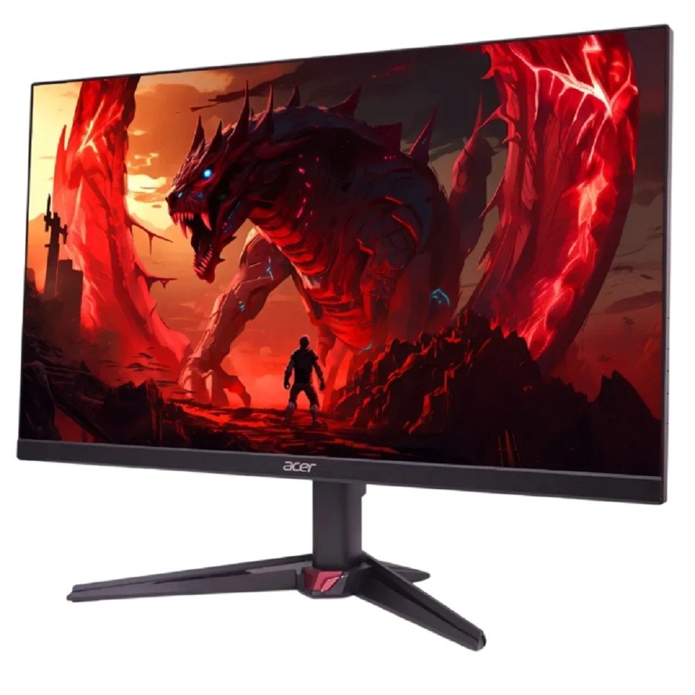 LCD Acer 23.8" VG240YX1bmiipx Nitro черный {IPS 1920x1080 200Hz 0.5ms 250cd HDMI2.0 DisplayPort1.2 AudioOut 2x2W FreeSync(Premium) HDR10 Vesa} [UM.QV0CD.101]