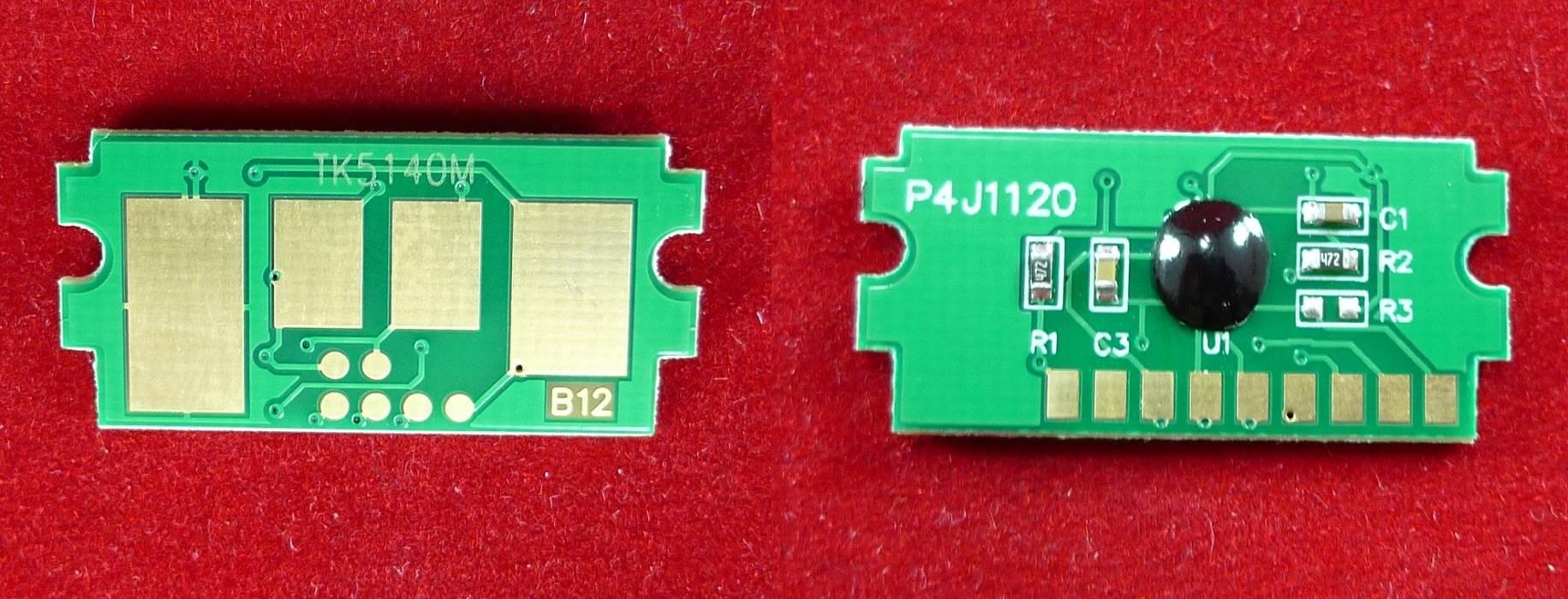 Чип для Kyocera Ecosys P6130cdn/M6030cdn/M6530cdn (TK-5140M) Magenta, 5K ELP Imaging®, ELP-CH-TK5140M