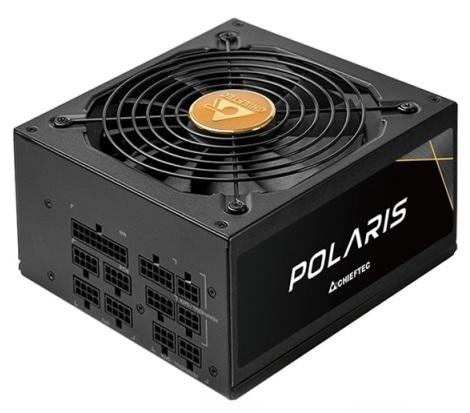 блок питания Chieftec Polaris PPS-850FC (ATX 2.4, 850W, 80 PLUS GOLD, Active PFC, 120mm fan, Full Cable Management) Retail