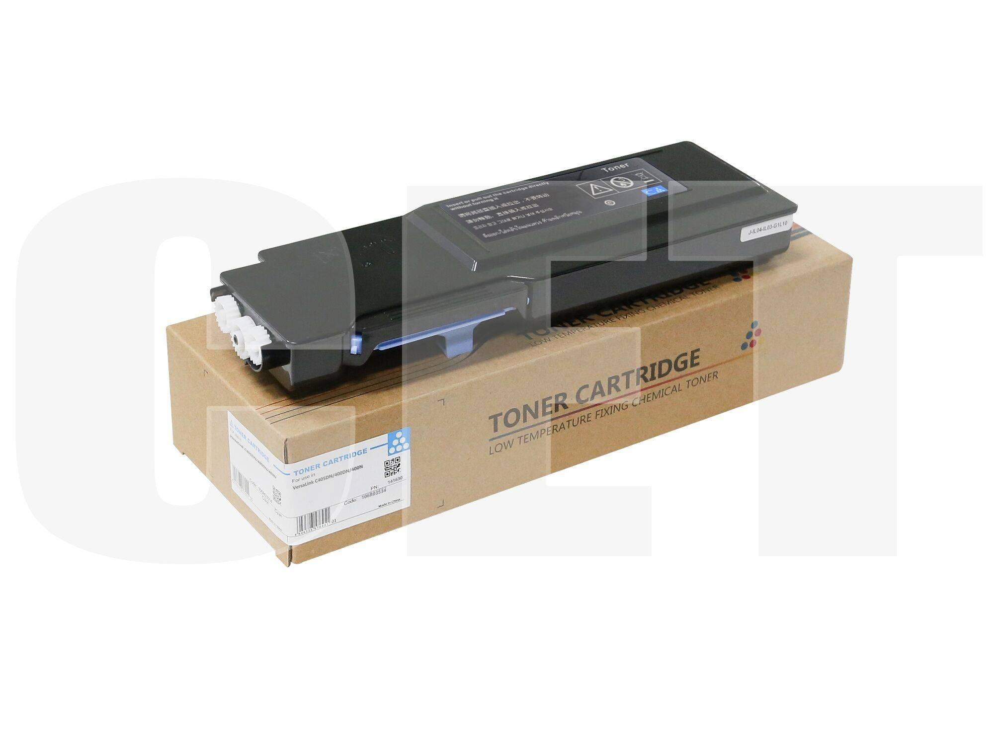 Тонер-картридж для XEROX VersaLink C400/405 Cyan (CPT) 100г, 8000 стр. (106R03534/CT202575) CET, CET141630