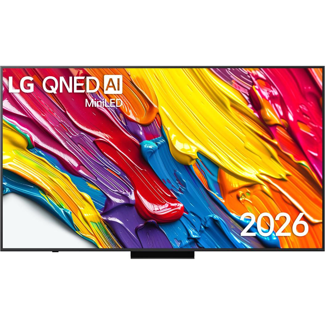 Телевизор ЖК 85'' LG/ 85", Ultra HD, QNED MiniLED, Dynamic QNED Color, Edge Led, Smart TV (WebOS 26), Wi-Fi 5, DVB-T2/C/S2, MR, 120Hz Native (VRR 144Hz), 2.0ch (20W), 4хHDMI, 2хUSB, 2 Pole, черный графит, 2026, 85QNED83B6A.ARUG