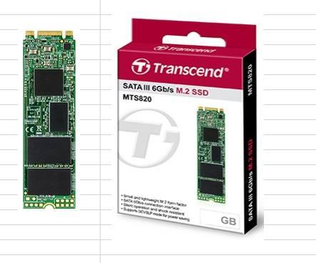 Твердотельный диск 480GB Transcend MTS820, 3D NAND, M.2, SATA III [R/W - 560/520 MB/s], TS480GMTS820S