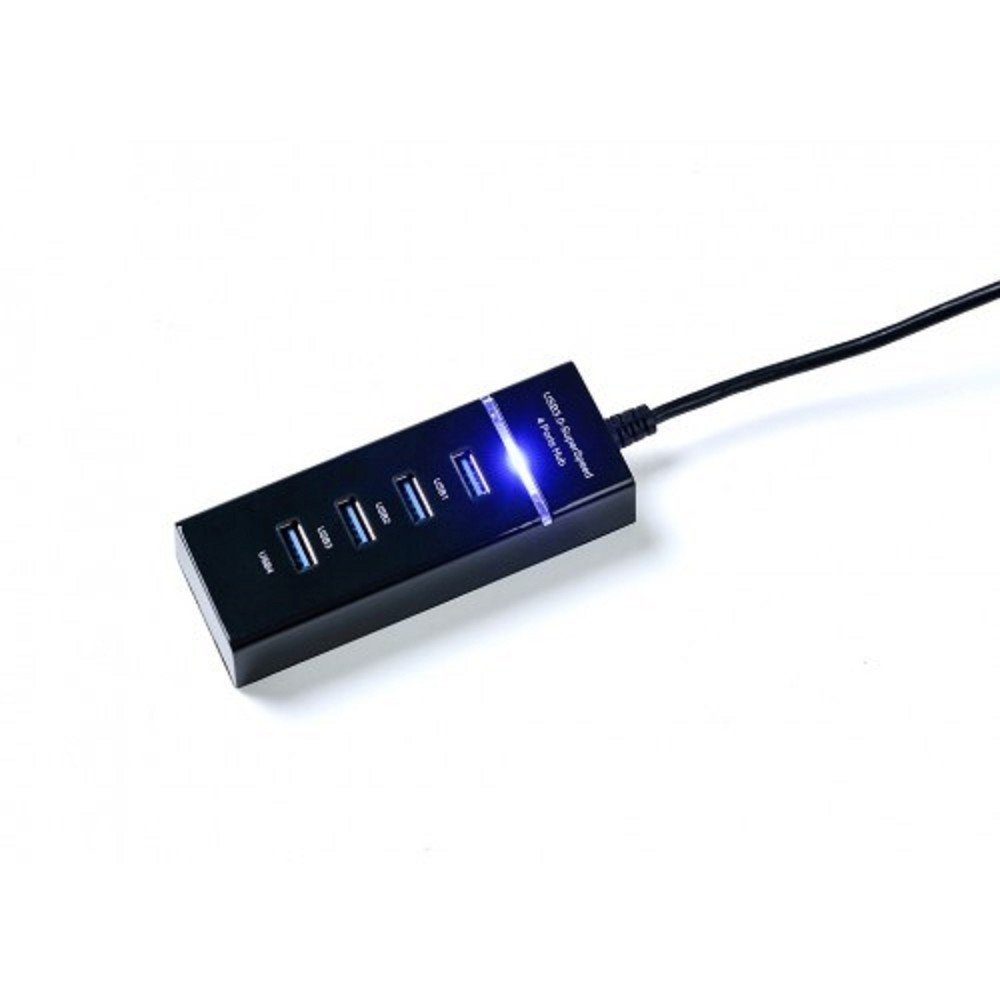 KS-is KS-728 USB хаб 1xUSB 3.0 3xUSB 2.0 F в USB 3.0 Type A M 1.2м