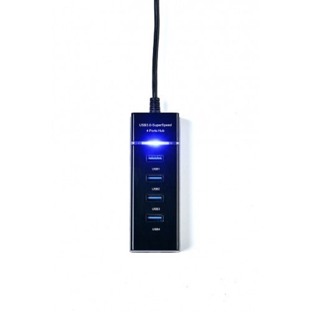 KS-is KS-728 USB хаб 1xUSB 3.0 3xUSB 2.0 F в USB 3.0 Type A M 1.2м