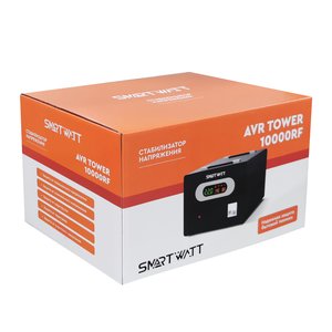 Напольный стабилизатор напряжения SMARTWATT AVR TOWER 10000RF, 4512020370003