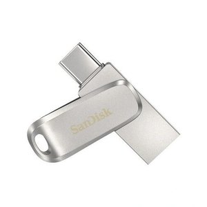 SanDisk USB Drive 512GB Ultra Dual Drive Luxe, USB 3.1 - USB Type-C (SDDDC4-512G-G46)