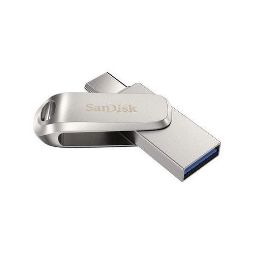 SanDisk USB Drive 512GB Ultra Dual Drive Luxe, USB 3.1 - USB Type-C (SDDDC4-512G-G46)