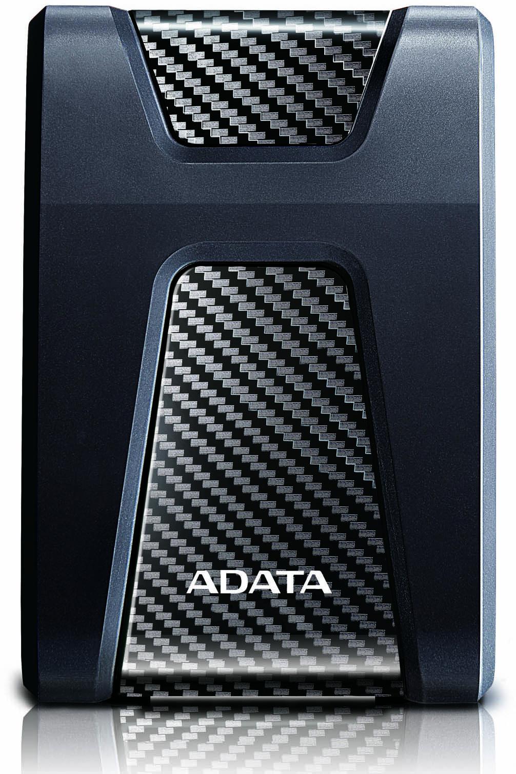 Внешний жесткий диск/ Portable HDD 4TB ADATA HD650 (Black), Silicone, USB 3.2 Gen1, 127x99x27mm, 390g /3 года/, AHD650-4TU31-CBK