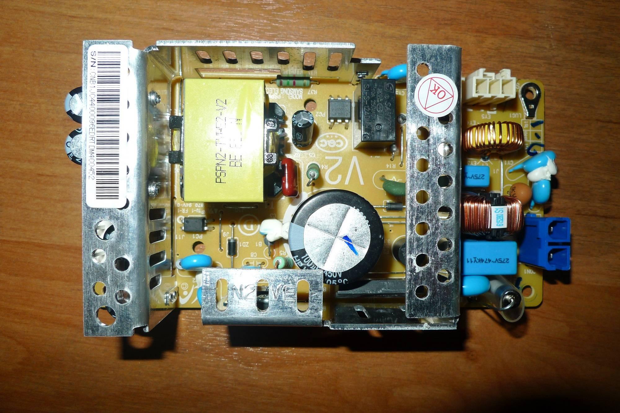 Плата питания низковольтная Samsung SL-M3320/M3820/M4020 (JC44-00096E)