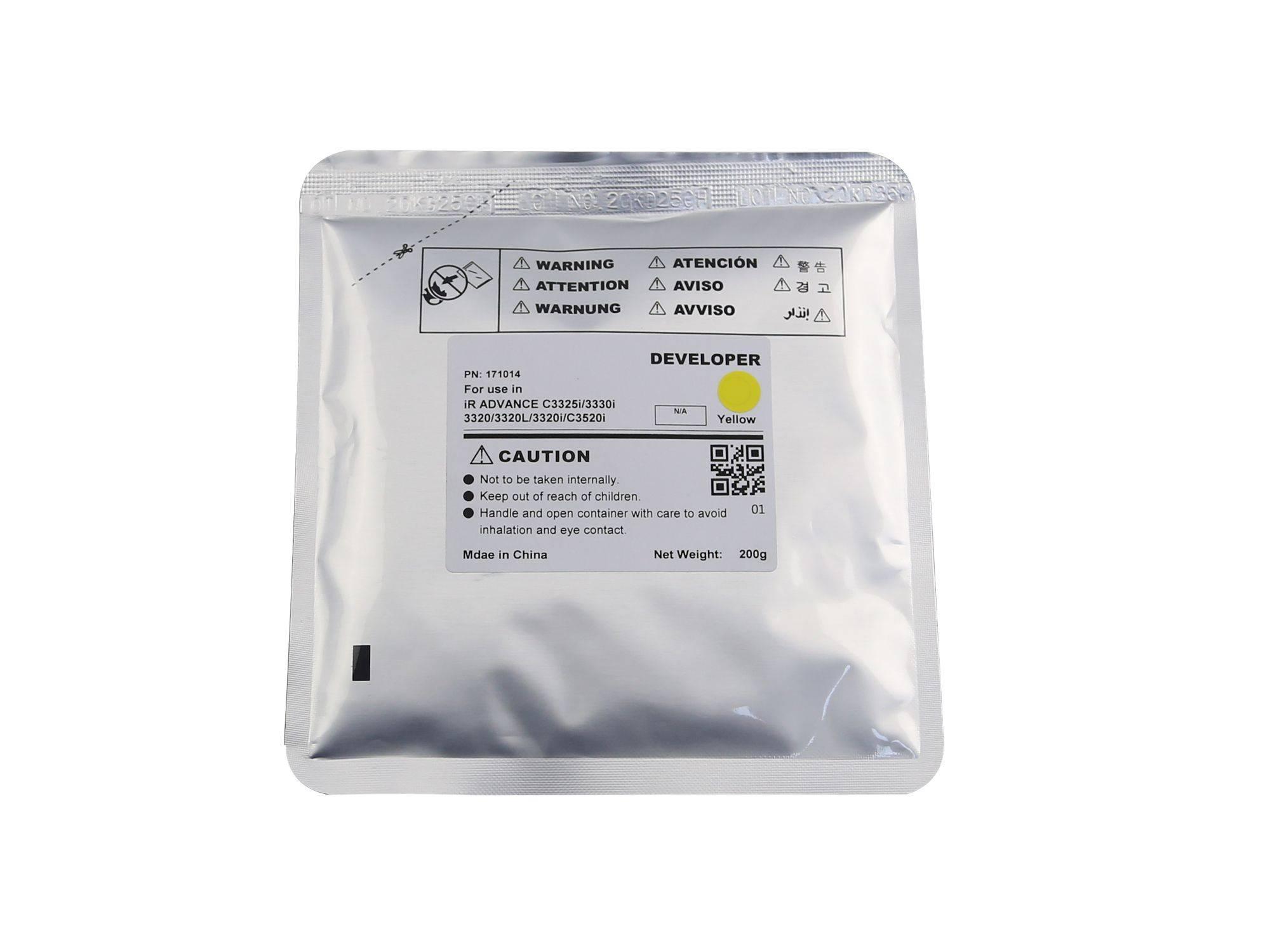 Девелопер для CANON iR ADVANCE C3320/3325i/3330/3525i/3530i Yellow, 200г, 240000 стр. (FM1-B264-Dev) CET, CET171014