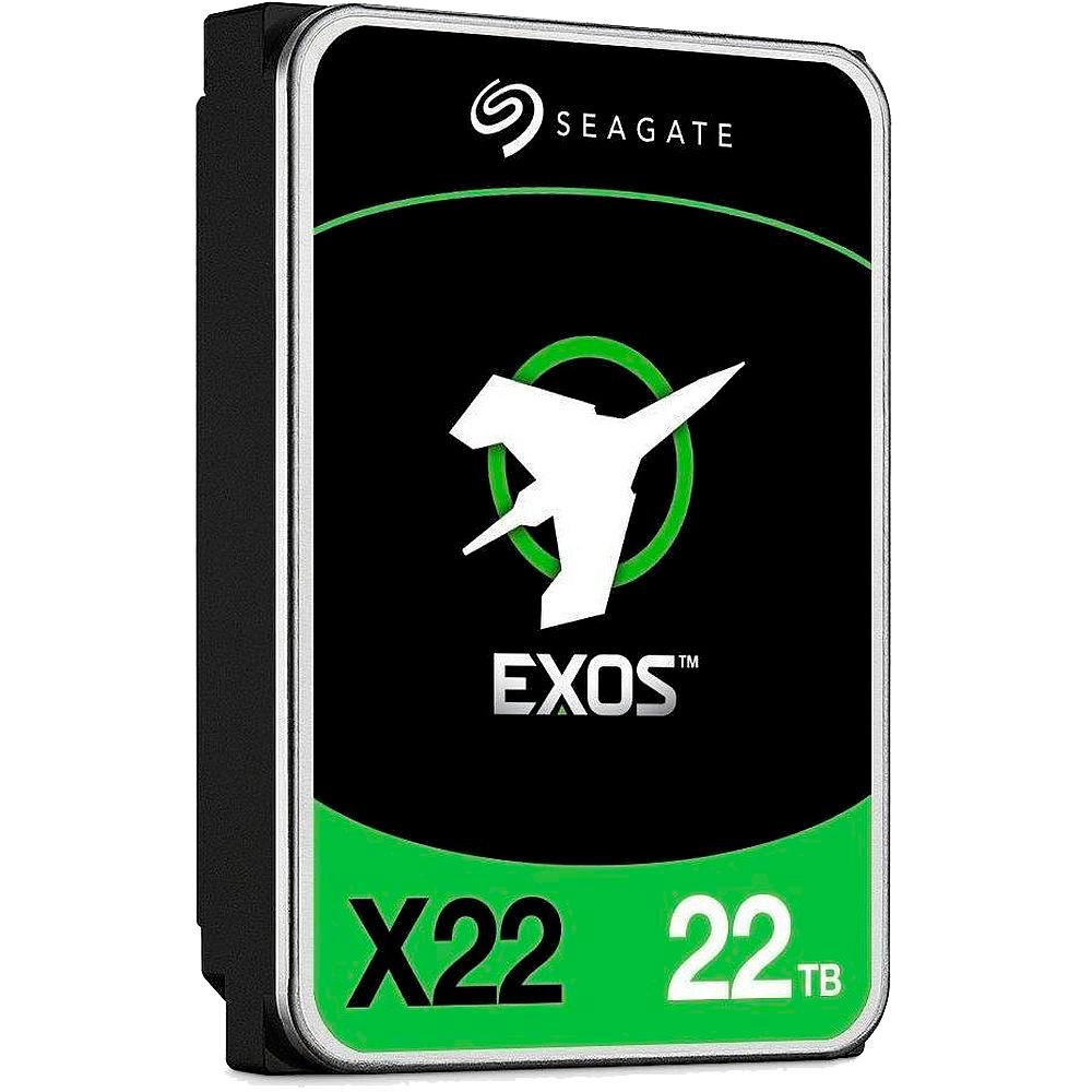 Жесткий диск/ HDD Seagate SATA3 22Tb Exos X22 7200 512Mb  1 year warranty (replacement WD221KRYZ), ST22000NM001E