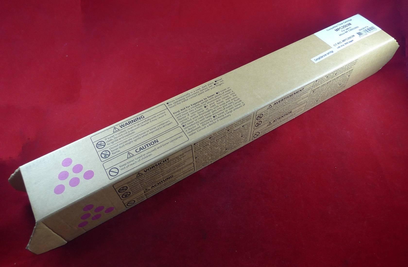 Тонер-картридж Ricoh Aficio MP C2003/C2011/C2503/C2504 magenta, type MPC2503H 9.5K ELP Imaging®, MPC2503M