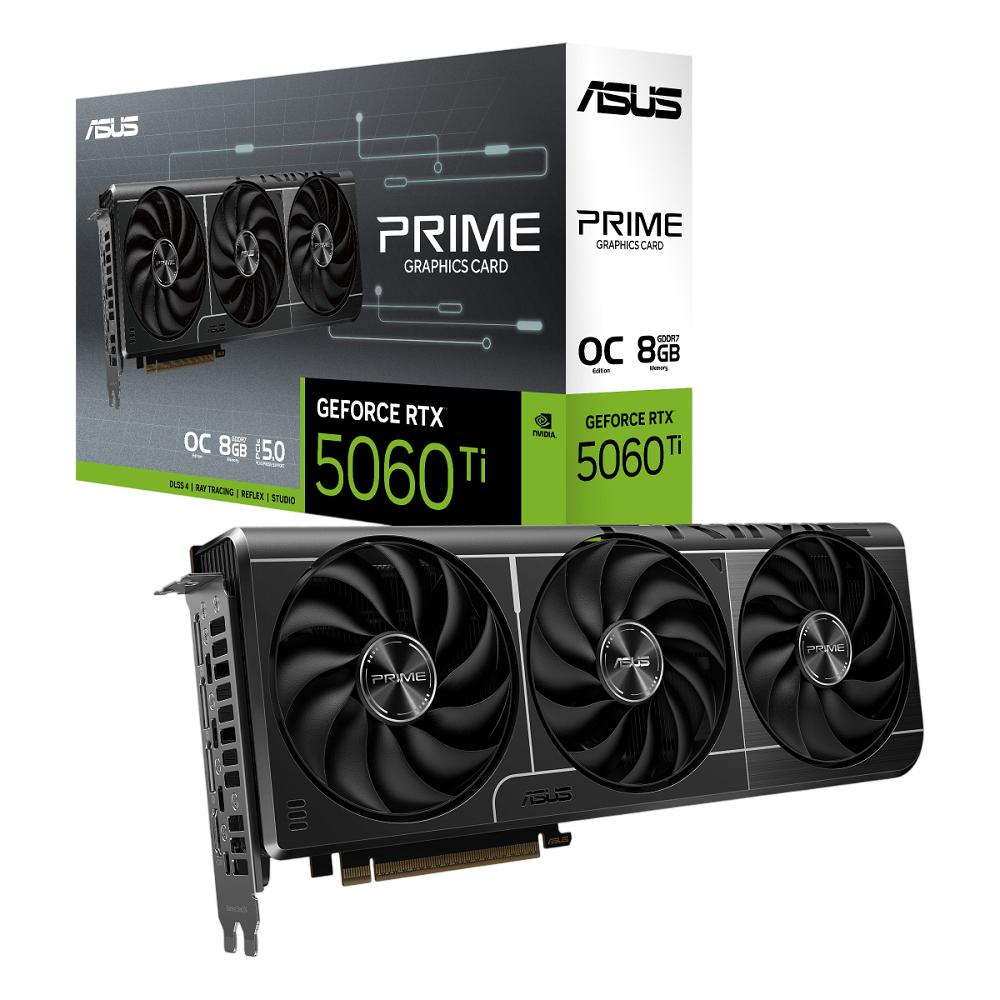 Видеокарта/ PRIME-RTX5060TI-O8G, 90YV0MP0-M0NA00