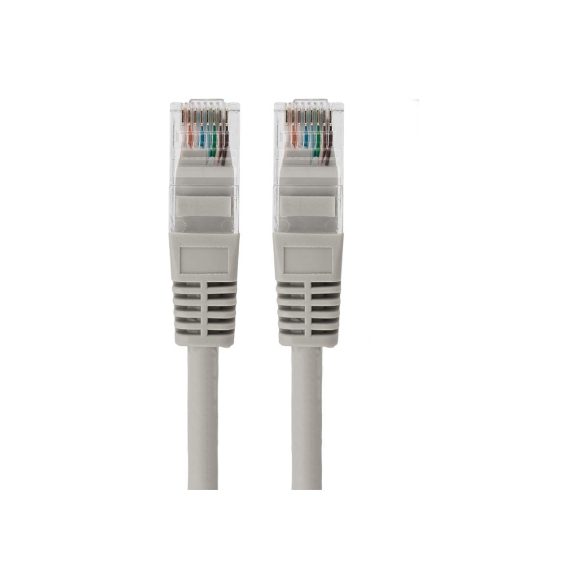 Rexant (18-8007) Шнур коммутационный, патч-корд U/UTP RJ45-RJ45, CAT 5e, LSZH серый, 5м